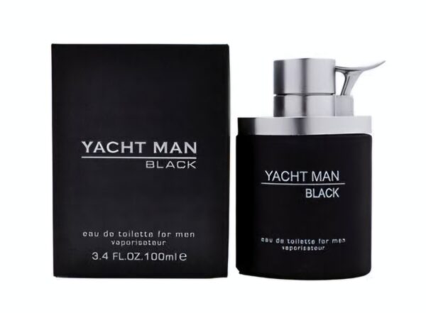 Yatch Man Black Eau de Toillete for Men  - 100 ml